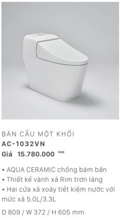 Bàn cầu INAX