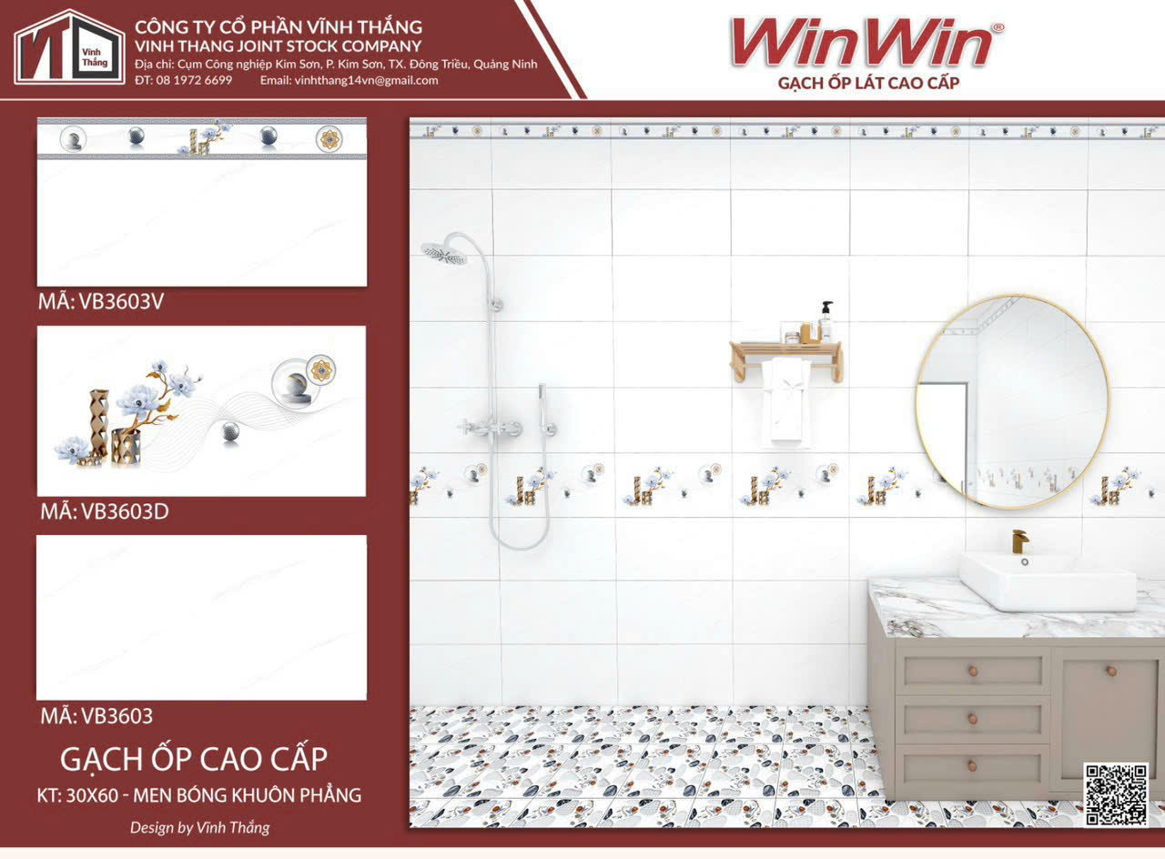 Gạch ốp lát Vĩnh Thắng 30x60